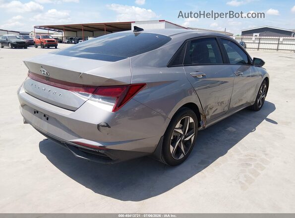 KMHLS4AGXPU520313 2023 HYUNDAI ELANTRA Серый Задняя правая четверть