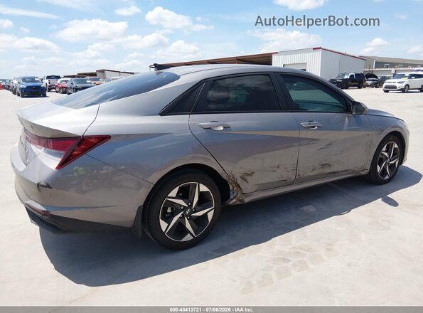 KMHLS4AGXPU520313 2023 HYUNDAI ELANTRA Серый 