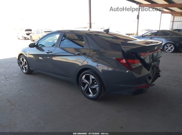 KMHLS4AGXPU600680 2023 HYUNDAI ELANTRA Gray Tył lewy