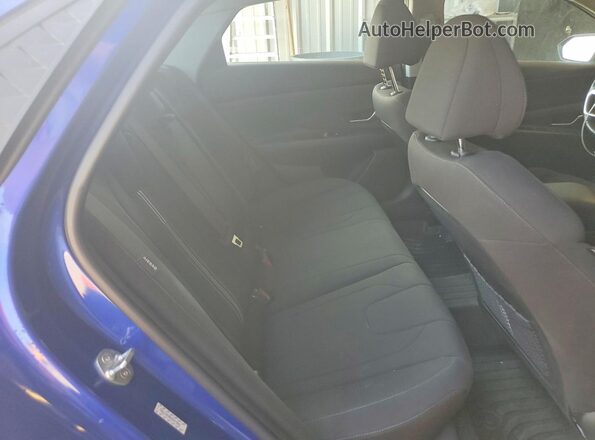 KMHLS4DG0RU647862 2024 HYUNDAI ELANTRA Синий Вид задних сидений