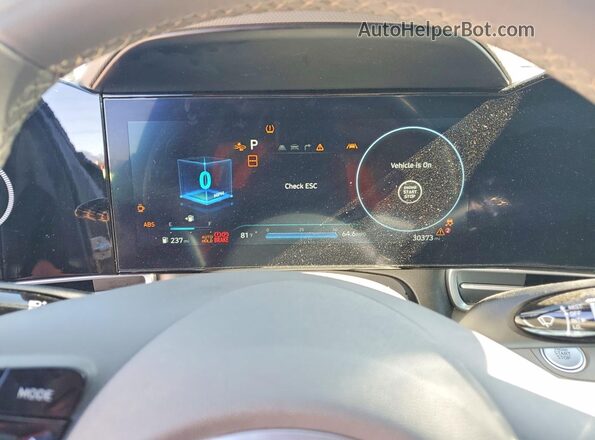 KMHLS4DG0RU716551 2024 HYUNDAI ELANTRA Серый Вид щитка приборов