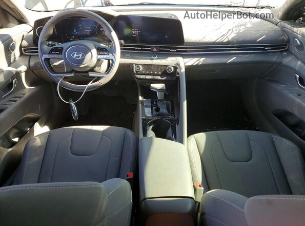 KMHLS4DG0RU716551 2024 HYUNDAI ELANTRA Серый Вид панели приборов