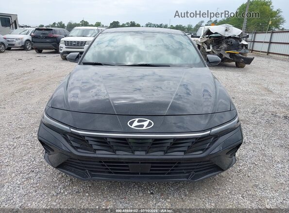 KMHLS4DG0RU729607 2024 HYUNDAI ELANTRA Black Vista del cuadro de instrumentos