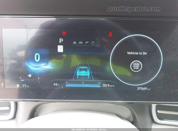 KMHLS4DG0RU729607 2024 HYUNDAI ELANTRA Black Vista de los asientos traseros