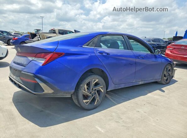 KMHLS4DG0RU832431 2024 HYUNDAI ELANTRA Blue Հետևի աջ