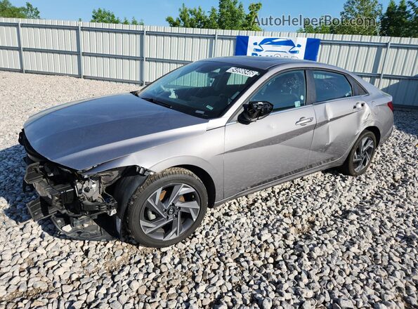 KMHLS4DG0SU912382 2025 HYUNDAI ELANTRA Gray 
