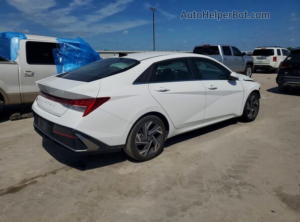 KMHLS4DG0SU931000 2025 HYUNDAI ELANTRA White Tył prawy