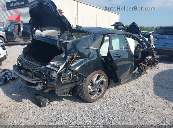 KMHLS4DG0SU939159 2025 HYUNDAI ELANTRA Черный Задняя правая четверть