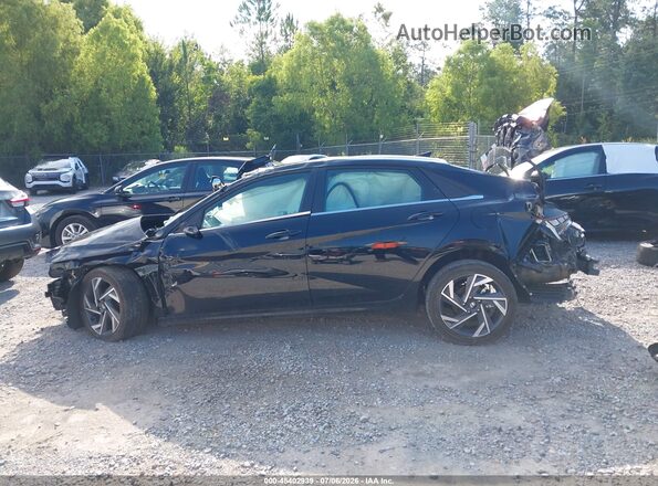 KMHLS4DG0SU939159 2025 HYUNDAI ELANTRA Черный 