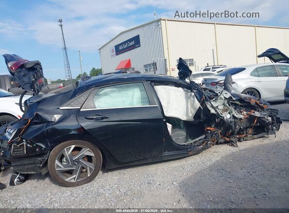 KMHLS4DG0SU939159 2025 HYUNDAI ELANTRA Черный 
