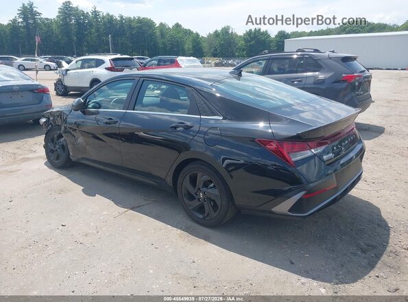 KMHLS4DG0TU219832 2026 HYUNDAI ELANTRA Черный Задняя левая четверть