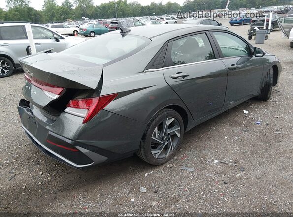 KMHLS4DG1RU664119 2024 HYUNDAI ELANTRA Серый Задняя правая четверть