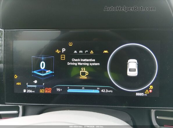 KMHLS4DG1RU664119 2024 HYUNDAI ELANTRA Серый Вид задних сидений