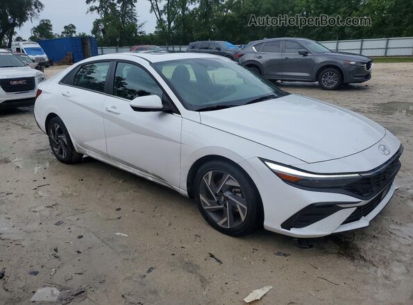 KMHLS4DG1SU031593 2025 HYUNDAI ELANTRA White Front right