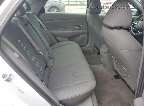 KMHLS4DG1SU031593 2025 HYUNDAI ELANTRA White Rear seats view