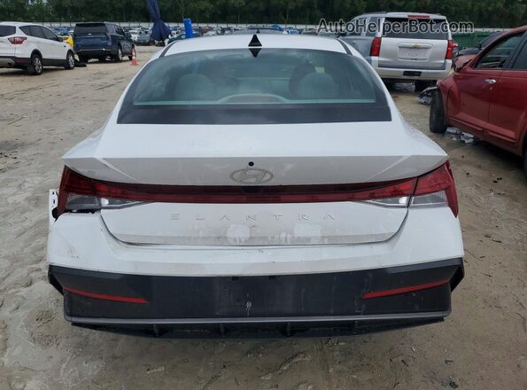 KMHLS4DG1SU031593 2025 HYUNDAI ELANTRA White Rear view