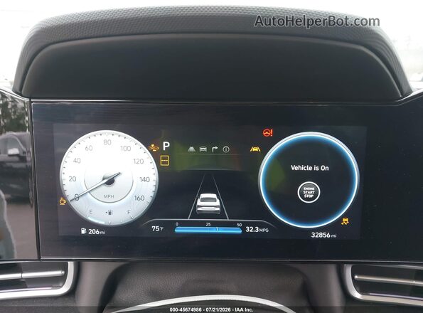 KMHLS4DG1SU862401 2025 HYUNDAI ELANTRA Белый Вид задних сидений