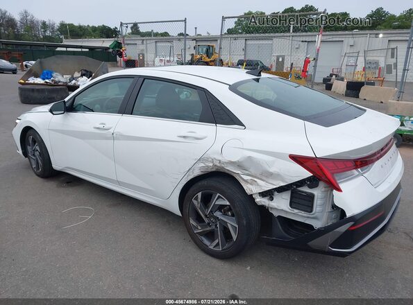 KMHLS4DG1SU862401 2025 HYUNDAI ELANTRA Белый Вид спереди