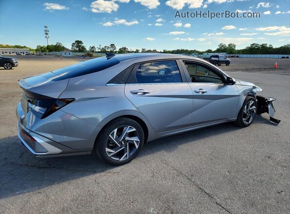KMHLS4DG1SU872619 2025 HYUNDAI ELANTRA Серый Задняя правая четверть