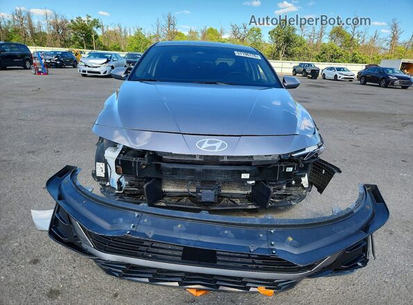 KMHLS4DG1SU872619 2025 HYUNDAI ELANTRA Серый Вид спереди