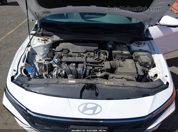 KMHLS4DG1SU910009 2025 HYUNDAI ELANTRA White Rear view