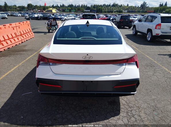 KMHLS4DG1SU910009 2025 HYUNDAI ELANTRA White 