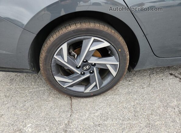 KMHLS4DG1SU948453 2025 HYUNDAI ELANTRA Gray 