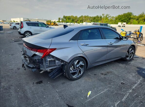 KMHLS4DG2RU663416 2024 HYUNDAI ELANTRA Gray Rear right