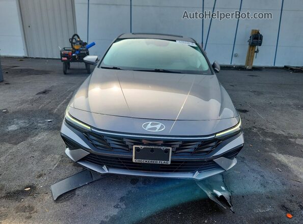 KMHLS4DG2RU663416 2024 HYUNDAI ELANTRA Gray Front view