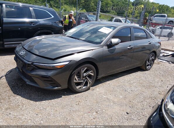 KMHLS4DG2RU779683 2024 HYUNDAI ELANTRA Gray Передня ліва чверть