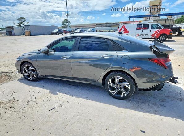 KMHLS4DG2RU786424 2024 HYUNDAI ELANTRA Gray უკანა მარცხენა