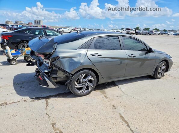 KMHLS4DG2RU786424 2024 HYUNDAI ELANTRA Gray უკანა მარჯვენა