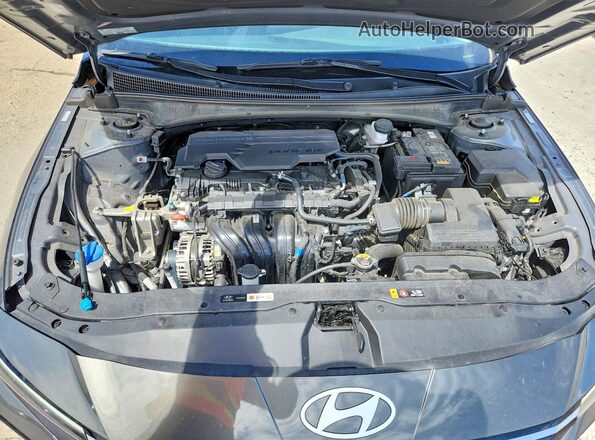 KMHLS4DG2RU786424 2024 HYUNDAI ELANTRA Gray უკანა სალონის ხედი