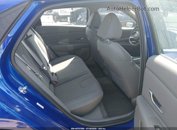 KMHLS4DG2SU033224 2025 HYUNDAI ELANTRA Blue Вид наклейки з VIN-кодом