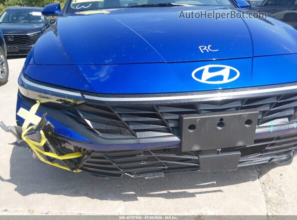 KMHLS4DG2SU033224 2025 HYUNDAI ELANTRA Blue Вид спереду