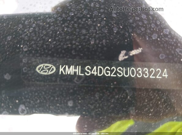 KMHLS4DG2SU033224 2025 HYUNDAI ELANTRA Blue Вид підкапотного простору