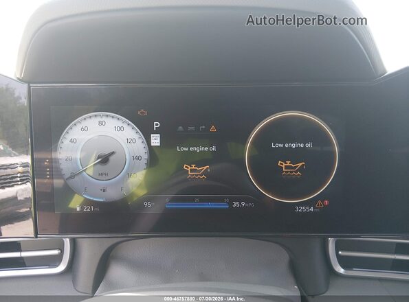 KMHLS4DG2SU033224 2025 HYUNDAI ELANTRA Blue Вид задніх сидінь