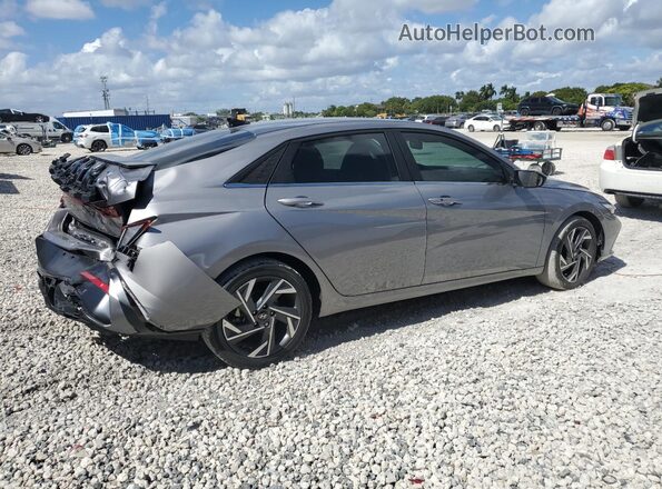KMHLS4DG2SU852590 2025 HYUNDAI ELANTRA Gray უკანა მარჯვენა