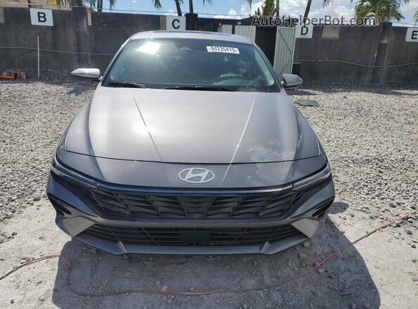 KMHLS4DG2SU852590 2025 HYUNDAI ELANTRA Gray წინა ხედი