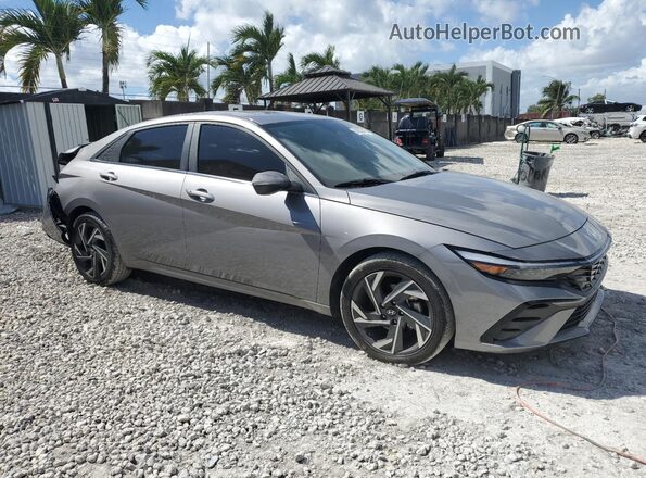 KMHLS4DG2SU852590 2025 HYUNDAI ELANTRA Gray წინა მარჯვენა