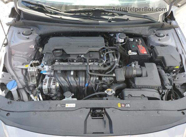 KMHLS4DG2SU852590 2025 HYUNDAI ELANTRA Gray უკანა სალონის ხედი