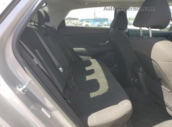 KMHLS4DG2SU852590 2025 HYUNDAI ELANTRA Gray უკანა სავარძლების ხედი