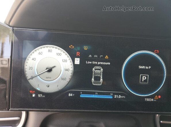 KMHLS4DG2SU852590 2025 HYUNDAI ELANTRA Gray ხელსაწყოთა პანელის ხედი