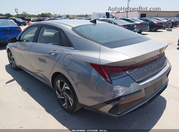 KMHLS4DG2SU873102 2025 HYUNDAI ELANTRA Gray Trasero izquierdo