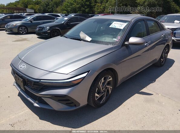 KMHLS4DG2SU873102 2025 HYUNDAI ELANTRA Gray Vista tres cuartos delantera izquierda