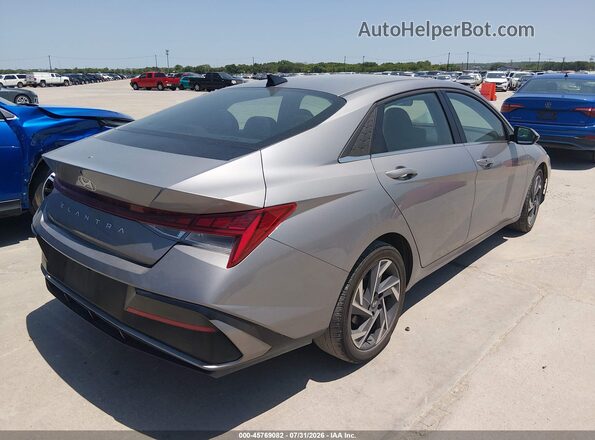 KMHLS4DG2SU873102 2025 HYUNDAI ELANTRA Gray Trasero derecho