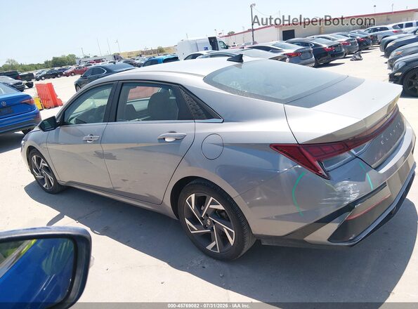 KMHLS4DG2SU873102 2025 HYUNDAI ELANTRA Gray Vista interior de 360 grados
