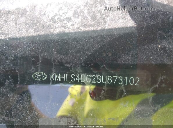 KMHLS4DG2SU873102 2025 HYUNDAI ELANTRA Gray Vista del compartimento del motor