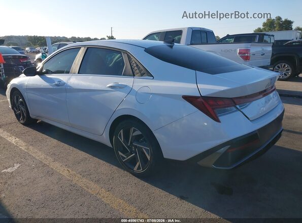 KMHLS4DG2SU901710 2025 HYUNDAI ELANTRA Белый Задняя левая четверть