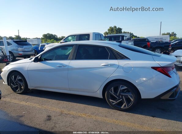 KMHLS4DG2SU901710 2025 HYUNDAI ELANTRA Белый Панорамный вид салона 360°